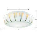 CRYSTORAMA, BROCHE FLUSH MOUNT, FLUSH MOUNT CEILING LIGHTS