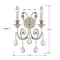 CRYSTORAMA, REGIS SCONCE, WALL SCONCES