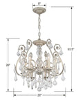 CRYSTORAMA, REGIS CHANDELIER, CHANDELIER LIGHT