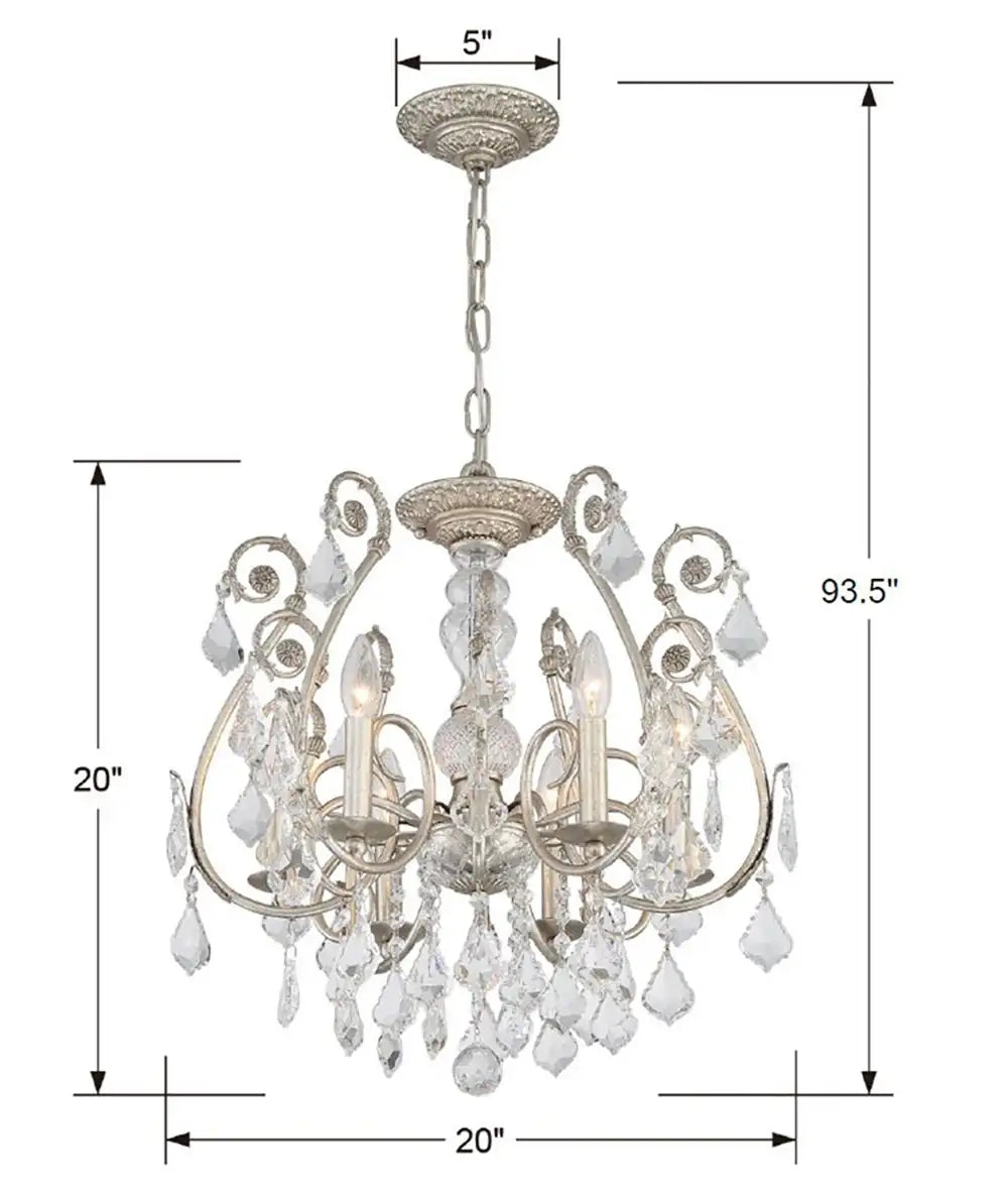 CRYSTORAMA, REGIS CHANDELIER, CHANDELIER LIGHT