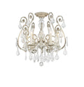 CRYSTORAMA, REGIS SEMI FLUSH MOUNT, FLUSH MOUNT CEILING LIGHTS