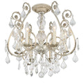 CRYSTORAMA, REGIS SEMI FLUSH MOUNT, FLUSH MOUNT CEILING LIGHTS