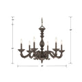 CRYSTORAMA, PARIS MARKET VENETIAN CHANDELIER, CHANDELIER LIGHT