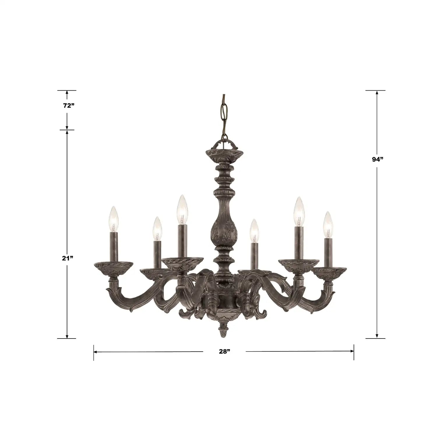 CRYSTORAMA, PARIS MARKET VENETIAN CHANDELIER, CHANDELIER LIGHT