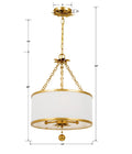 CRYSTORAMA, BROCHE CHANDELIER, CHANDELIER LIGHT
