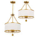 CRYSTORAMA, BROCHE SEMI FLUSH MOUNT, FLUSH MOUNT CEILING LIGHTS 