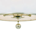 CRYSTORAMA, BROCHE SEMI FLUSH MOUNT, FLUSH MOUNT CEILING LIGHTS
