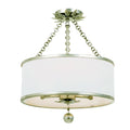 CRYSTORAMA, BROCHE SEMI FLUSH MOUNT, FLUSH MOUNT CEILING LIGHTS