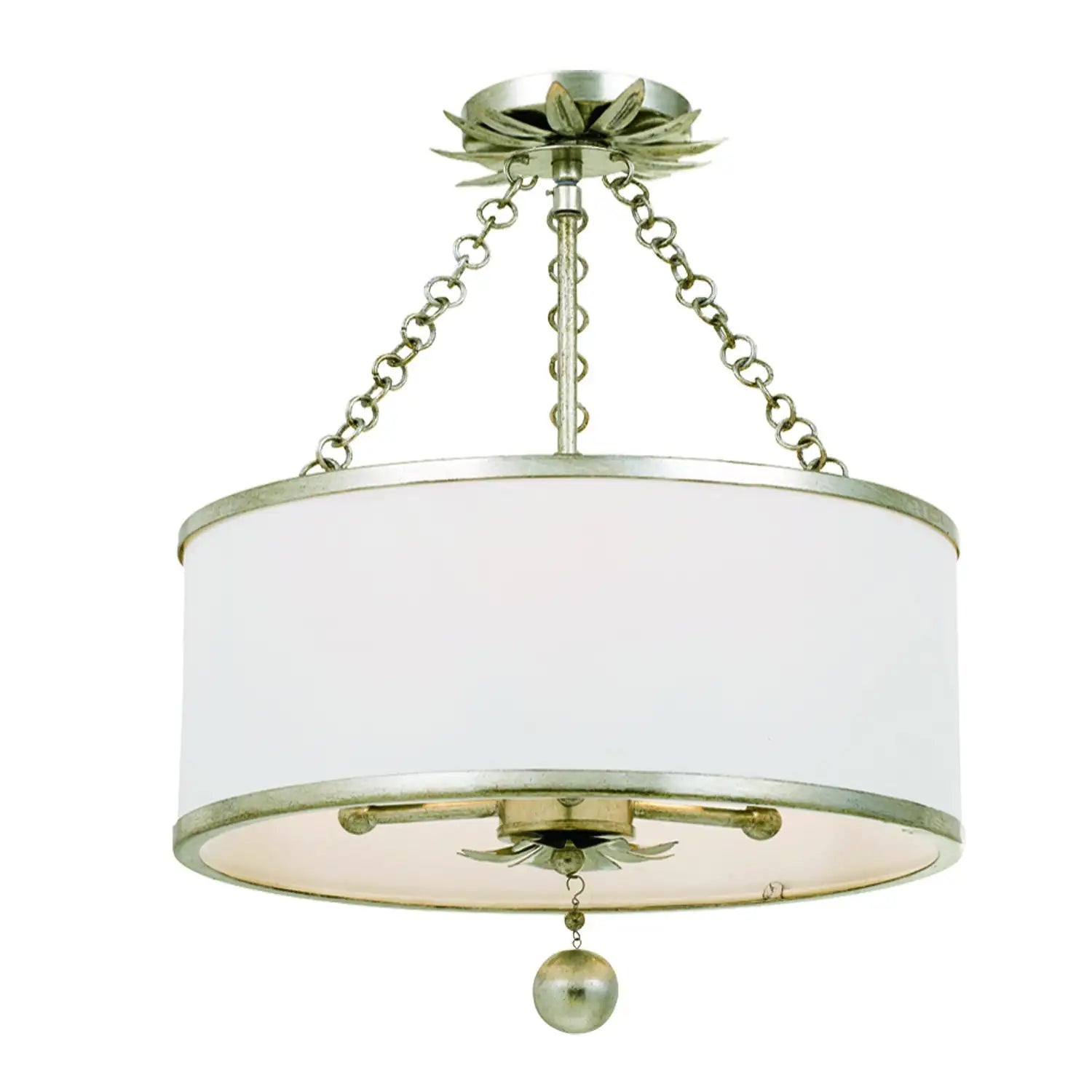 CRYSTORAMA, BROCHE SEMI FLUSH MOUNT, FLUSH MOUNT CEILING LIGHTS
