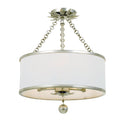 CRYSTORAMA, BROCHE SEMI FLUSH MOUNT, FLUSH MOUNT CEILING LIGHTS 