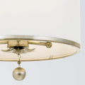 CRYSTORAMA, BROCHE SEMI FLUSH MOUNT, FLUSH MOUNT CEILING LIGHTS