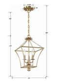 CRYSTORAMA, BROCHE LANTERN CHANDELIER, CHANDELIER LIGHT