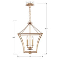 CRYSTORAMA, BROCHE LANTERN CHANDELIER, CHANDELIER LIGHT