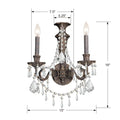 CRYSTORAMA, VANDERBILT SCONCE, WALL SCONCES