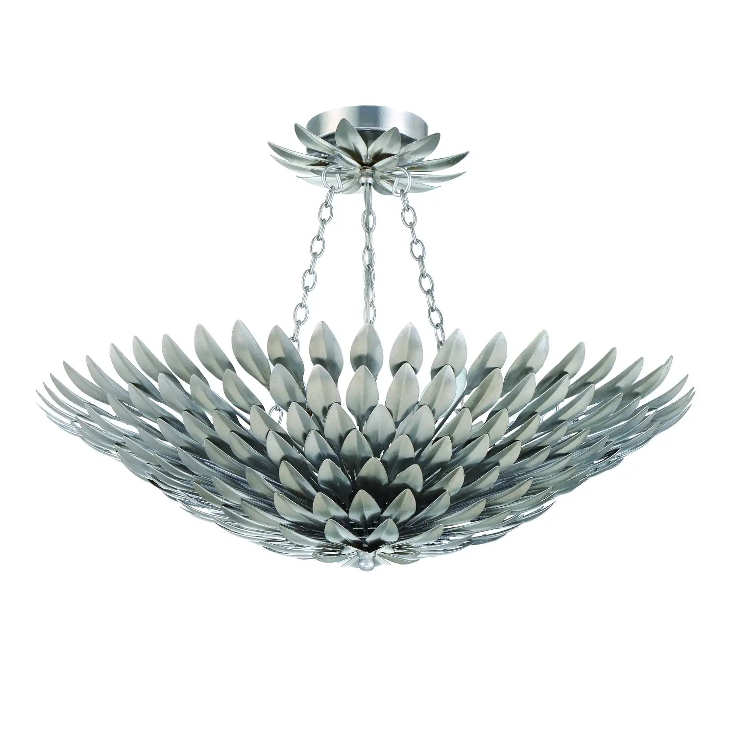 CRYSTORAMA, BROCHE SEMI FLUSH MOUNT, FLUSH MOUNT CEILING LIGHTS