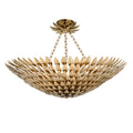 CRYSTORAMA, BROCHE SEMI FLUSH MOUNT, FLUSH MOUNT CEILING LIGHTS