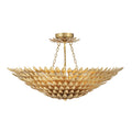 CRYSTORAMA, BROCHE SEMI FLUSH MOUNT, FLUSH MOUNT CEILING LIGHTS