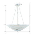 CRYSTORAMA, BROCHE CHANDELIER, CHANDELIER LIGHT