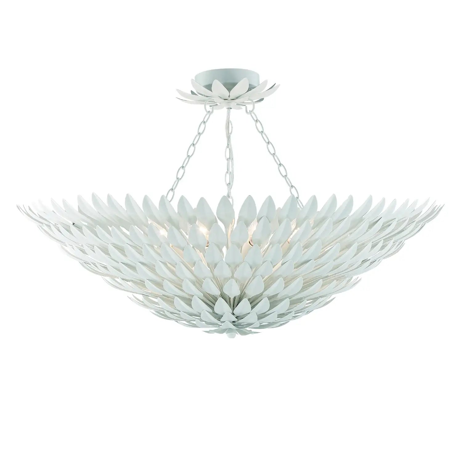 CRYSTORAMA, BROCHE SEMI FLUSH MOUNT, FLUSH MOUNT CEILING LIGHTS