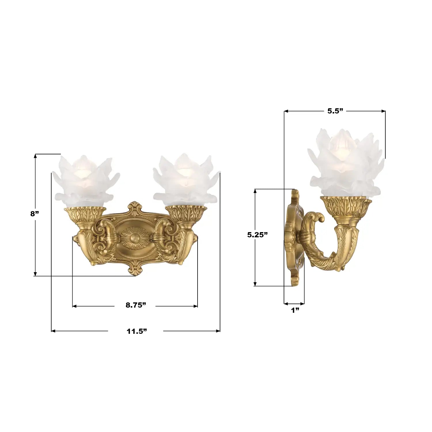 CRYSTORAMA, MAYFIELD SCONCE, WALL SCONCES