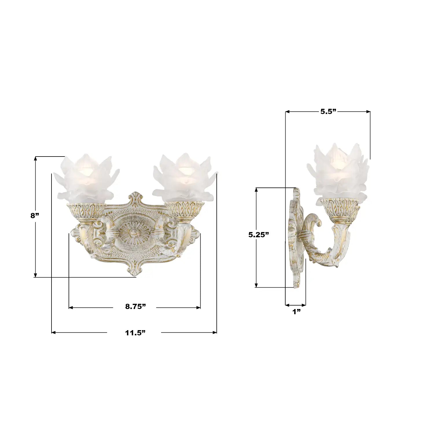 CRYSTORAMA, MAYFIELD SCONCE, WALL SCONCES