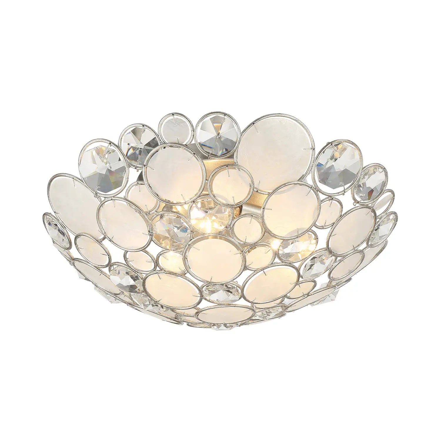 CRYSTORAMA, PALLA FLUSH MOUNT, FLUSH MOUNT CEILING LIGHTS