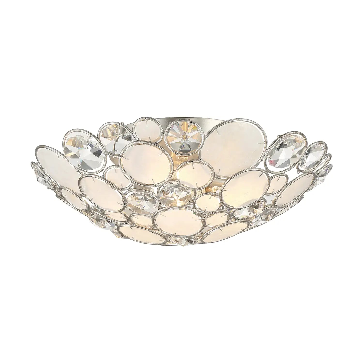 CRYSTORAMA, PALLA FLUSH MOUNT, FLUSH MOUNT CEILING LIGHTS