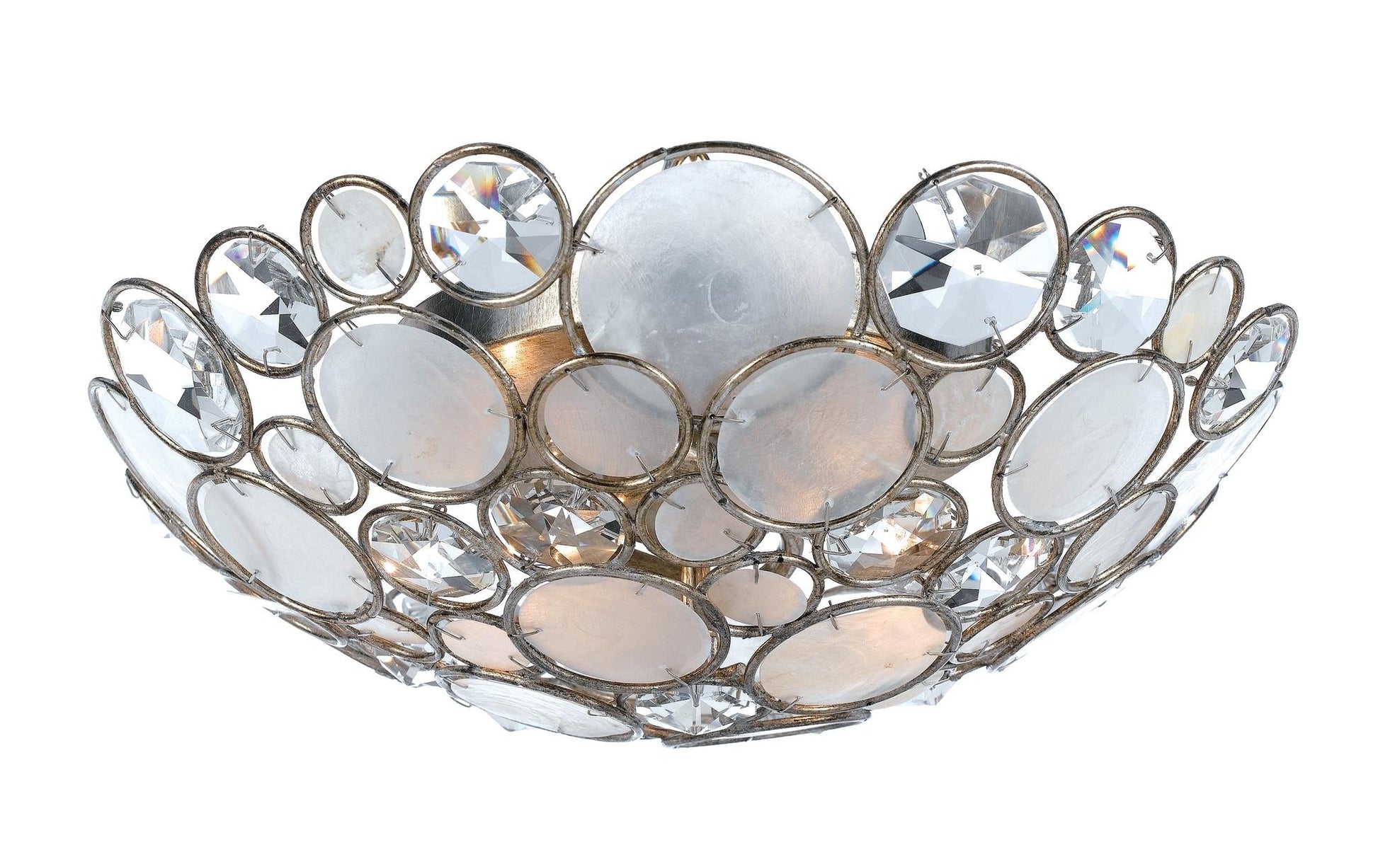 CRYSTORAMA, PALLA FLUSH MOUNT, FLUSH MOUNT CEILING LIGHTS