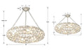 CRYSTORAMA, PALLA CHANDELIER, CHANDELIER LIGHT
