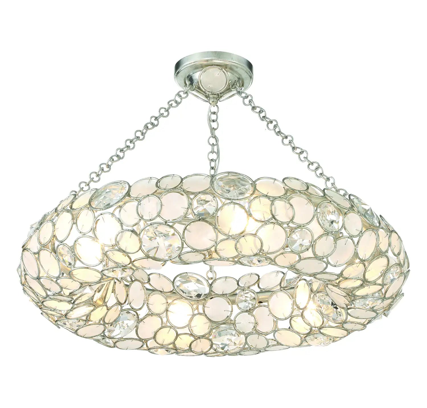 CRYSTORAMA, PALLA SEMI FLUSH MOUNT, FLUSH MOUNT CEILING LIGHTS