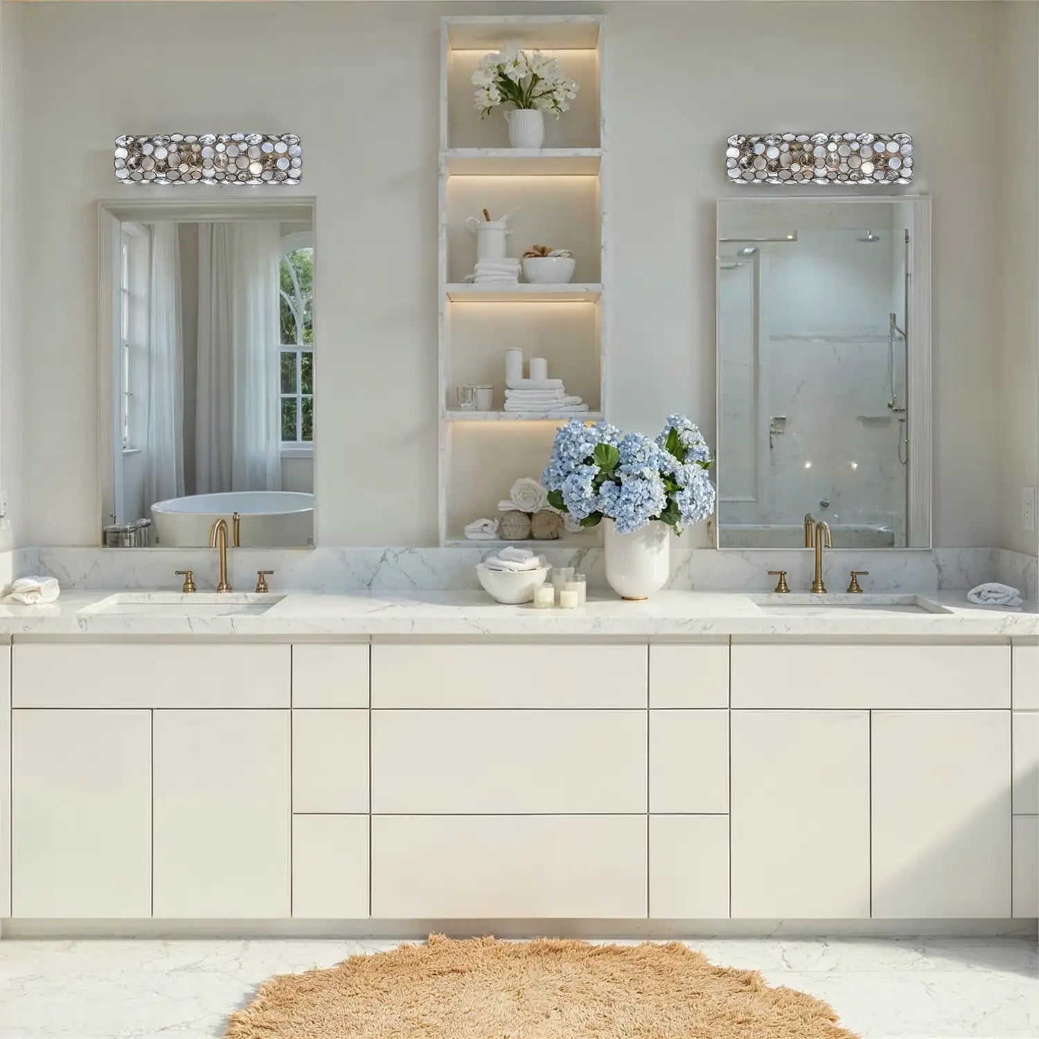 CRYSTORAMA, PALLA SCONCE, WALL SCONCES