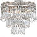 CRYSTORAMA, MERCER FLUSH MOUNT, FLUSH MOUNT CEILING LIGHTS