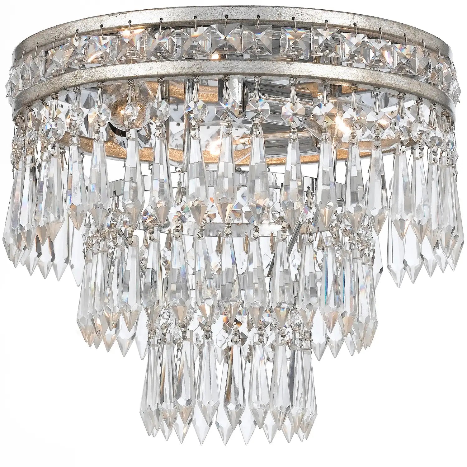 CRYSTORAMA, MERCER FLUSH MOUNT, FLUSH MOUNT CEILING LIGHTS