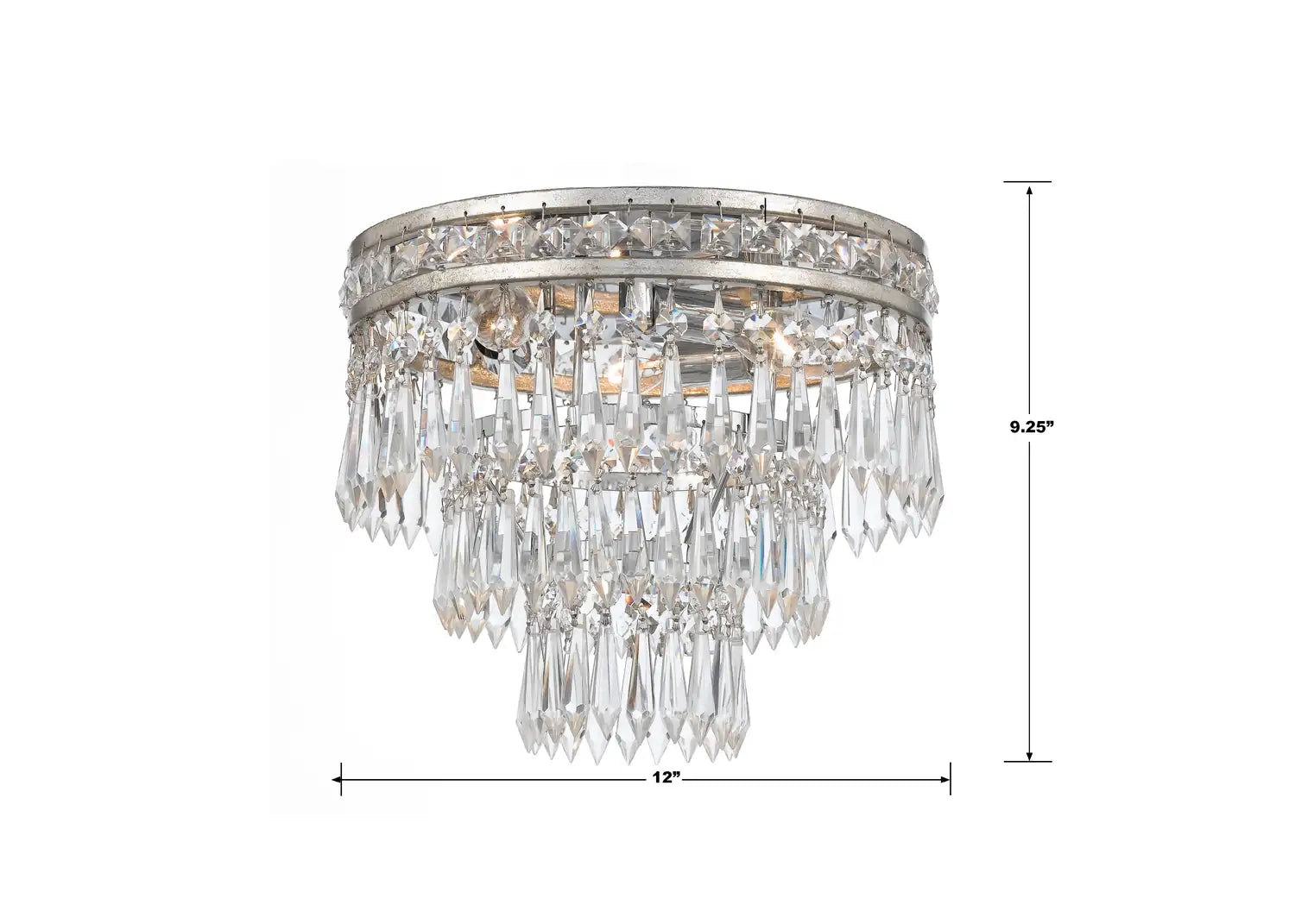 CRYSTORAMA, MERCER FLUSH MOUNT, FLUSH MOUNT CEILING LIGHTS