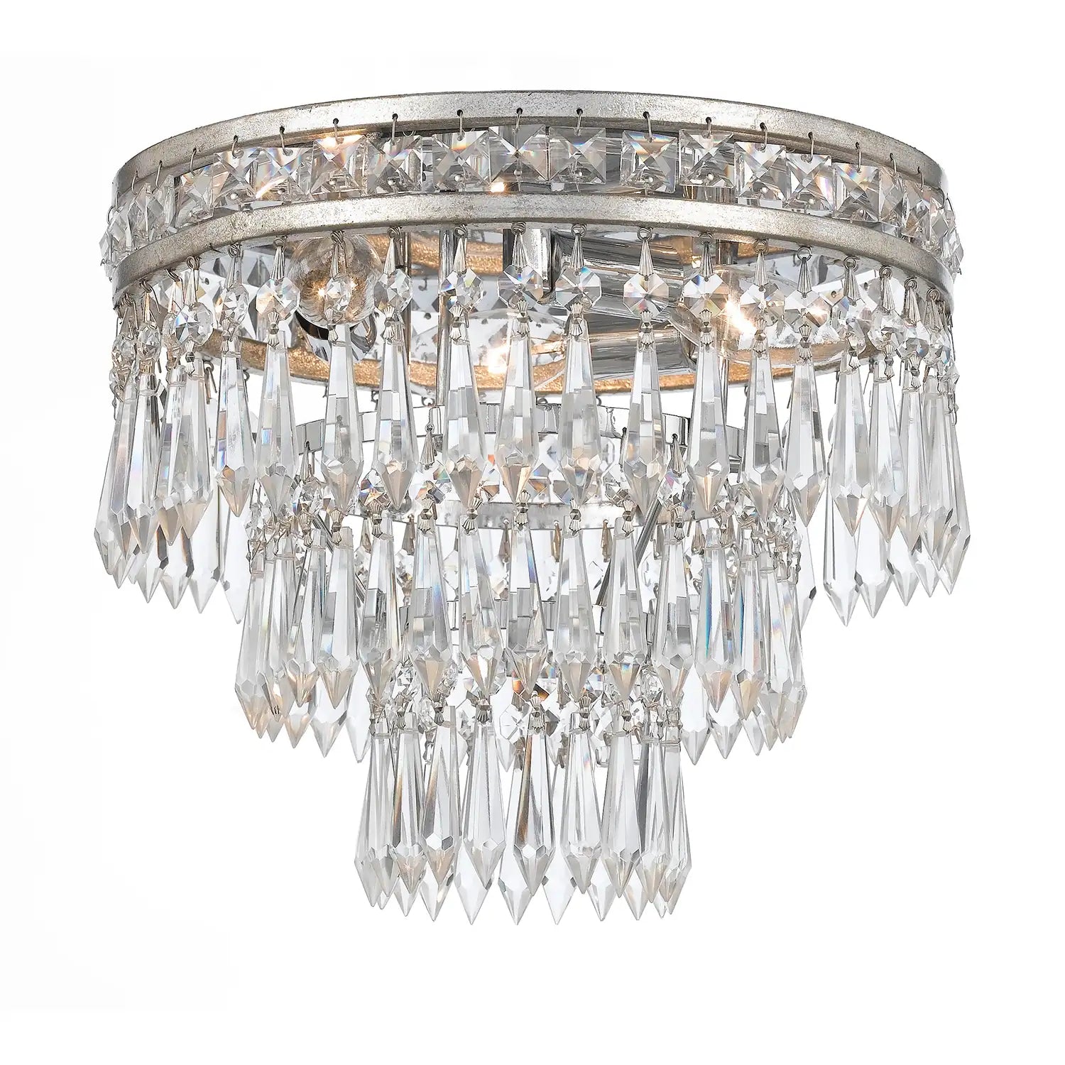 CRYSTORAMA, MERCER FLUSH MOUNT, FLUSH MOUNT CEILING LIGHTS