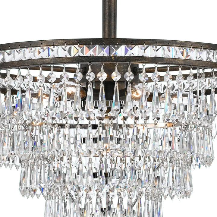 CRYSTORAMA, MERCER CHANDELIER, CHANDELIER LIGHT