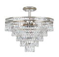 CRYSTORAMA, MERCER SEMI FLUSH MOUNT, FLUSH MOUNT CEILING LIGHTS