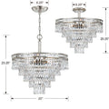 CRYSTORAMA, MERCER CONVERTIBLE CHANDELIER, CHANDELIER LIGHT
