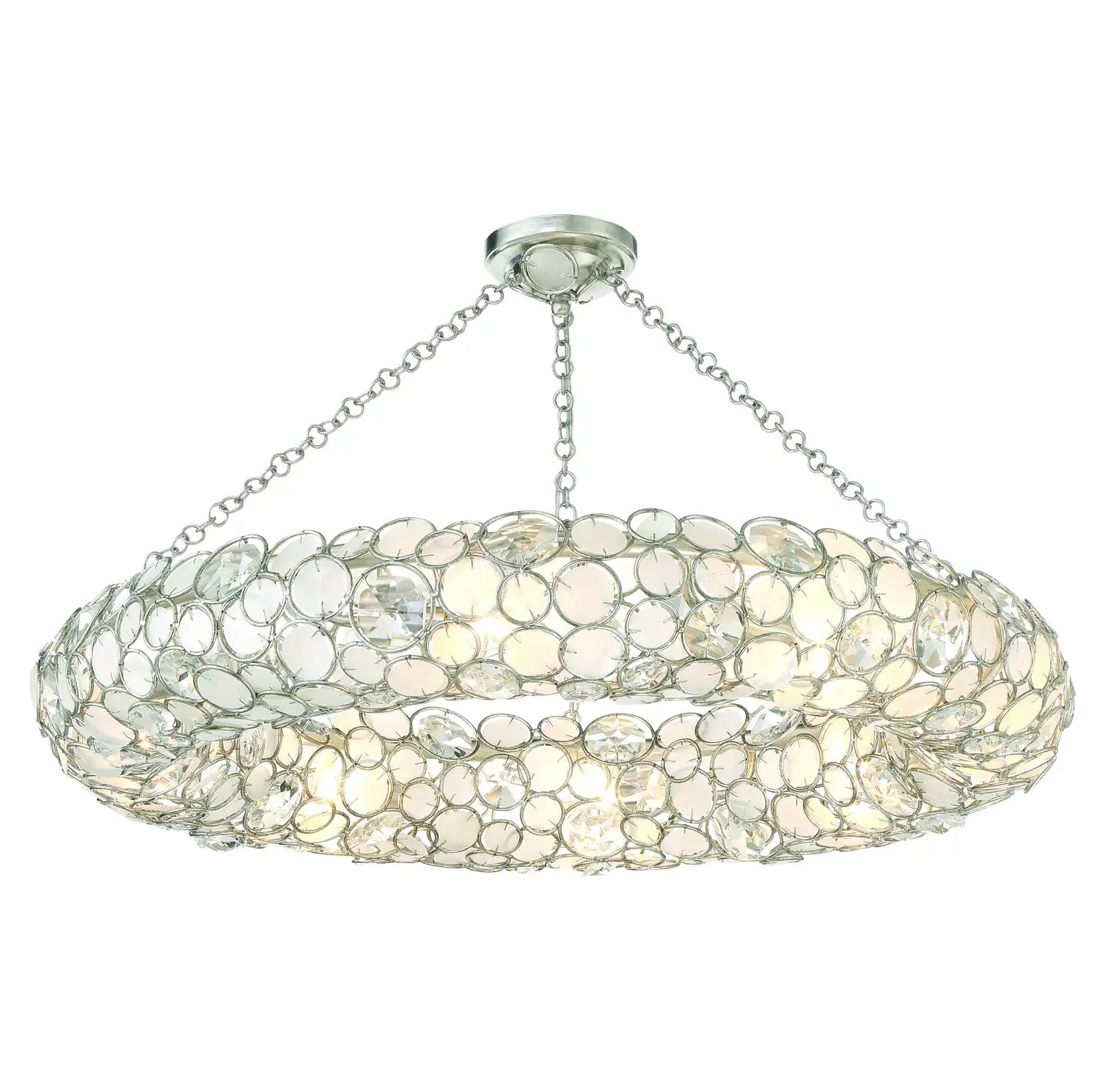 CRYSTORAMA, PALLA SEMI FLUSH MOUNT, FLUSH MOUNT CEILING LIGHTS