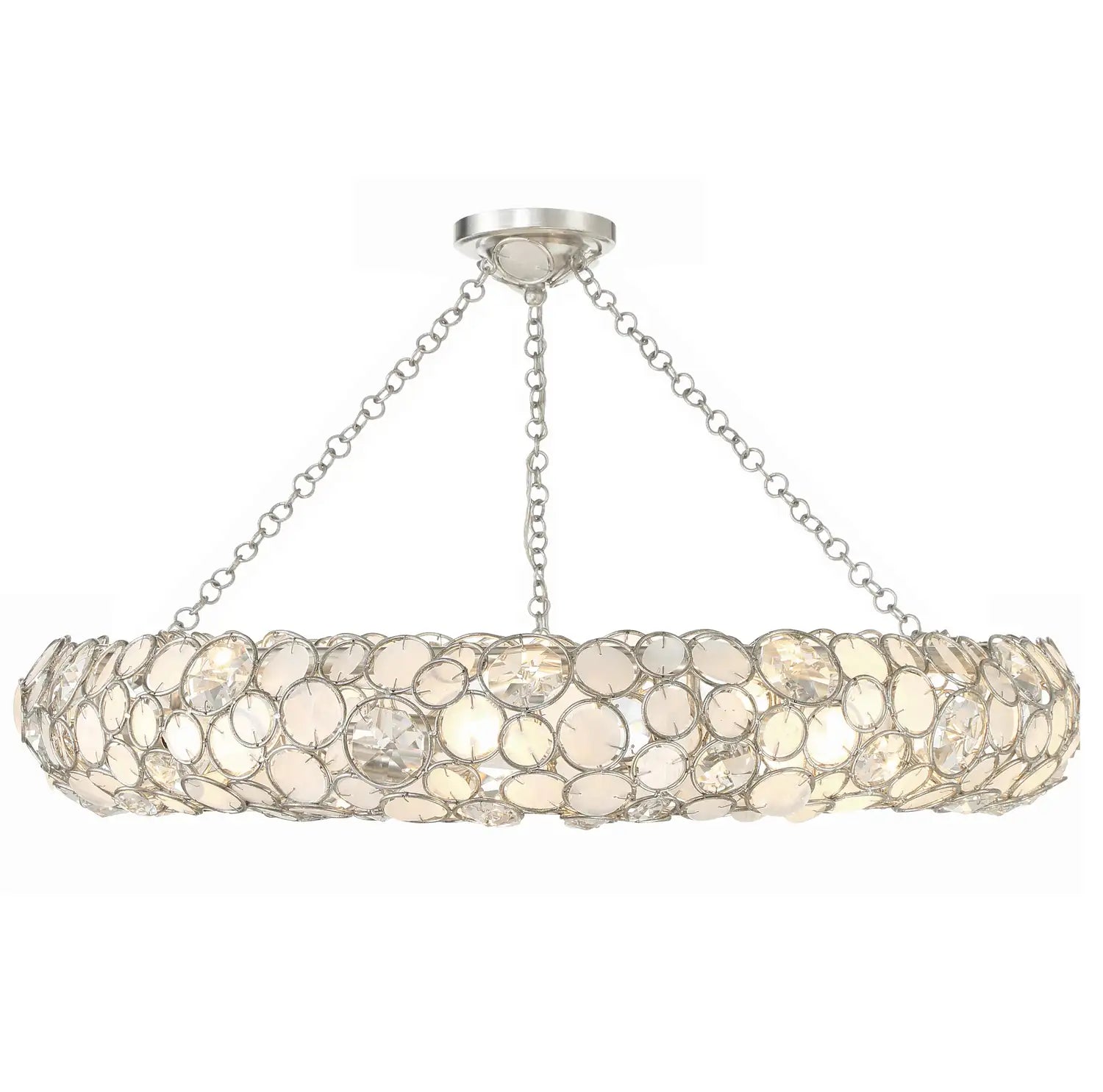 CRYSTORAMA, PALLA SEMI FLUSH MOUNT, FLUSH MOUNT CEILING LIGHTS