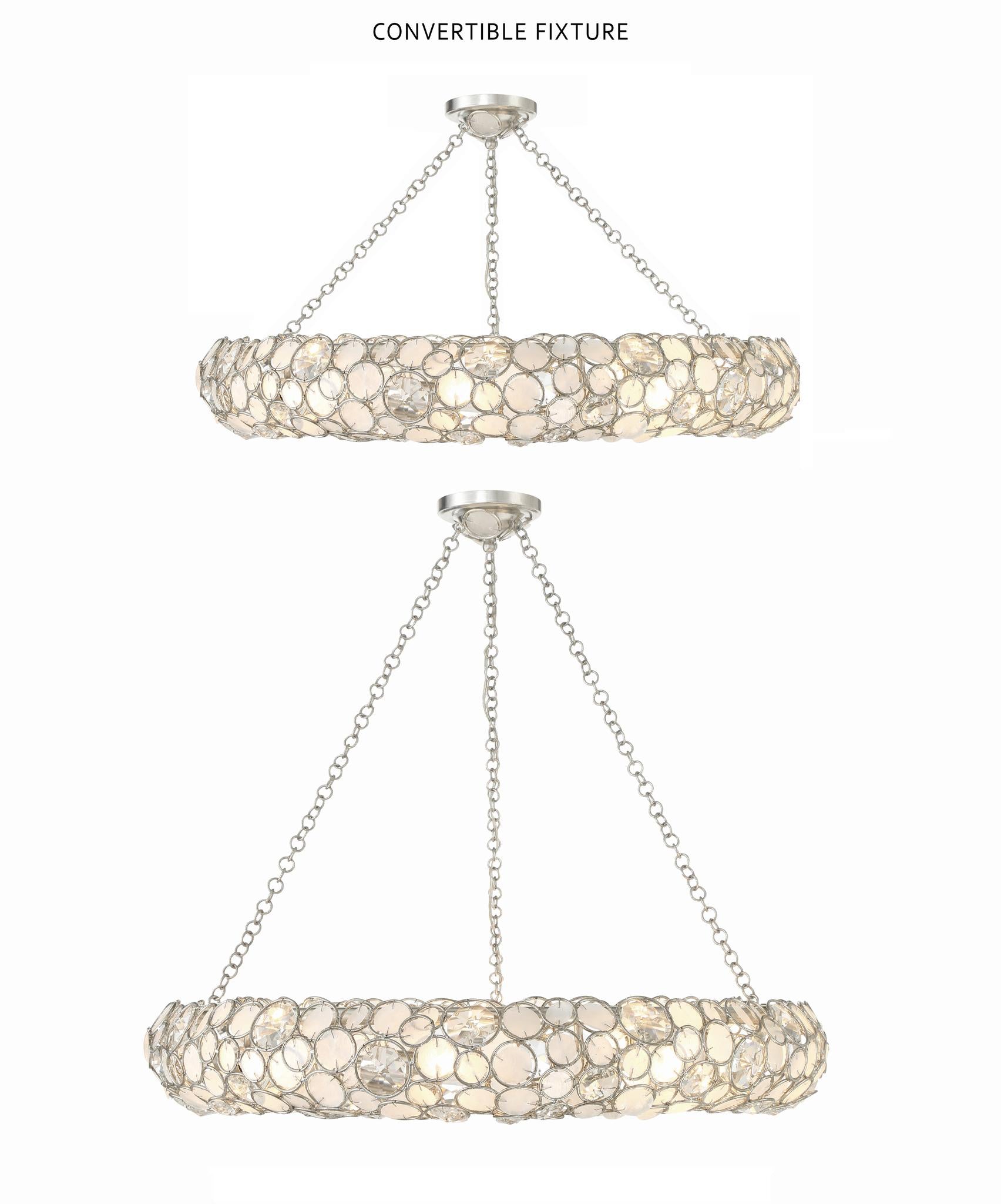 CRYSTORAMA, PALLA CHANDELIER, CHANDELIER LIGHT