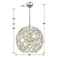 CRYSTORAMA, PALLA SPHERE PENDANT, PENDANT LIGHT