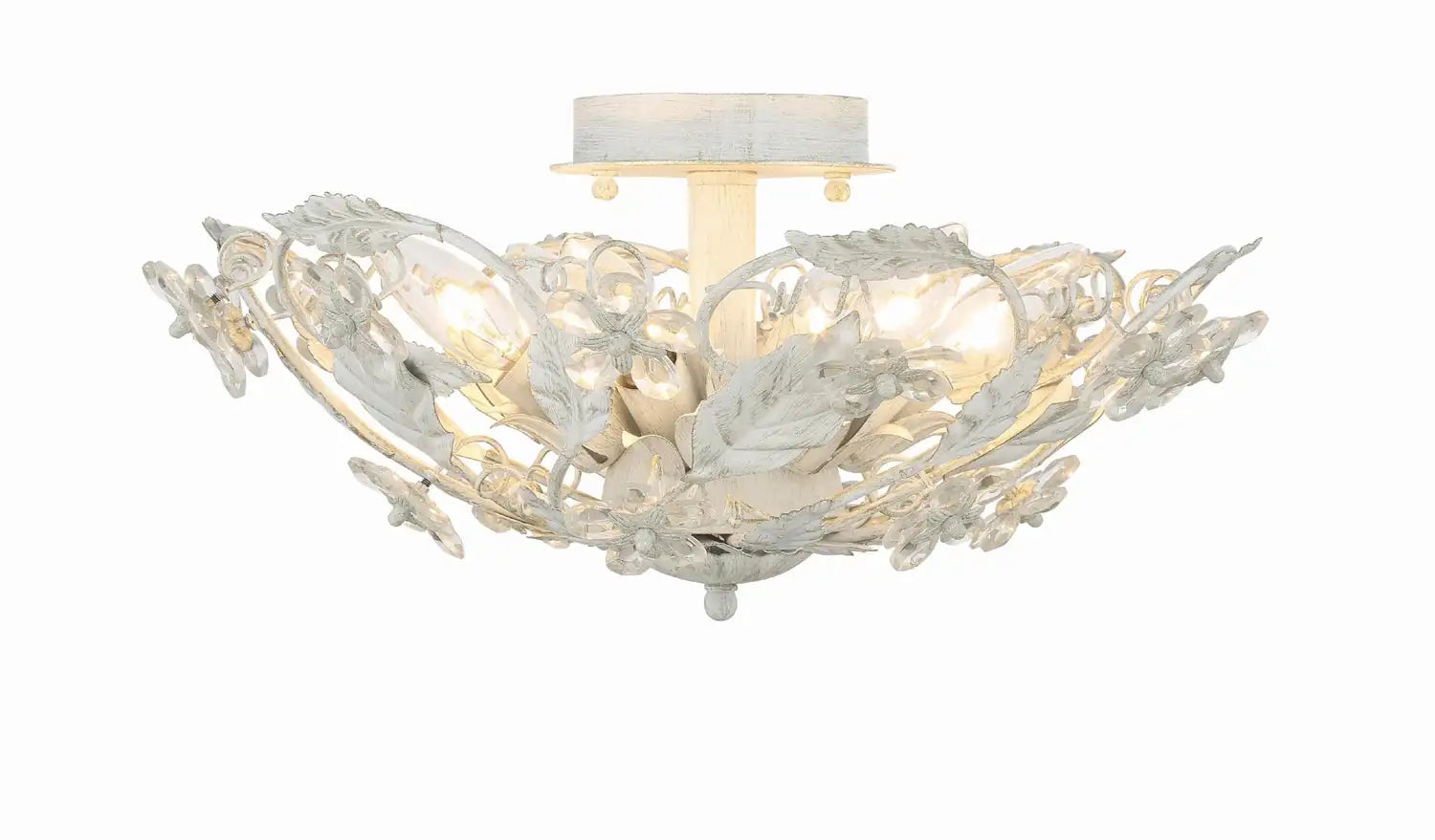 CRYSTORAMA, PARIS MARKET SEMI FLUSH MOUNT, FLUSH MOUNT CEILING LIGHTS