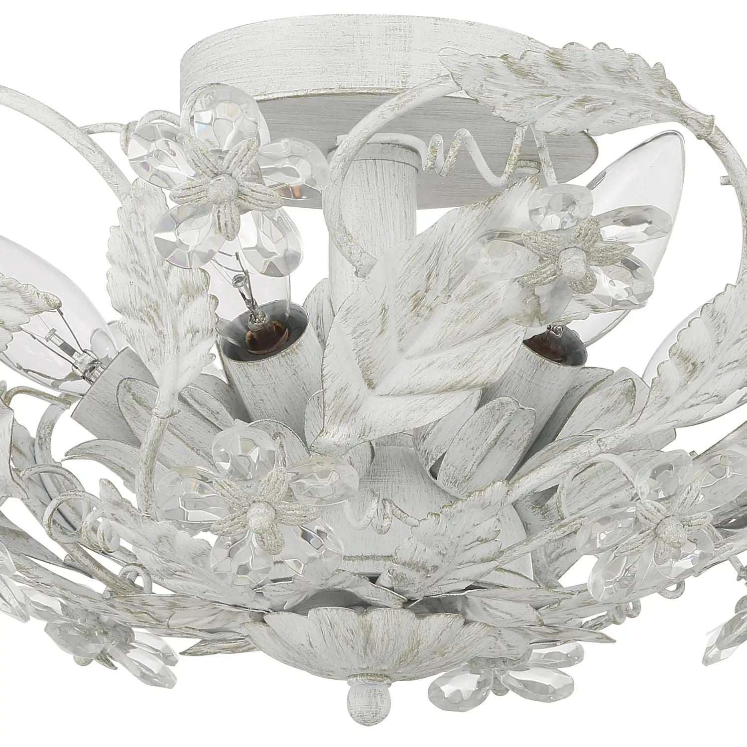 CRYSTORAMA, PARIS MARKET SEMI FLUSH MOUNT, FLUSH MOUNT CEILING LIGHTS