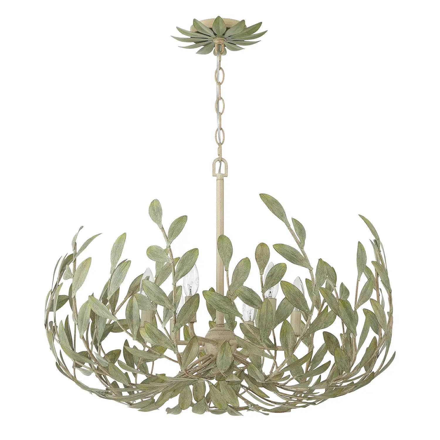 CRYSTORAMA, BROCHE CHAMPAGNE GREEN TEA CHANDELIER, CHANDELIER LIGHT