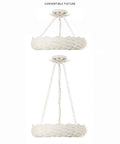 CRYSTORAMA, BROCHE LED SEMI FLUSH MOUNT, FLUSH MOUNT CEILING LIGHTS