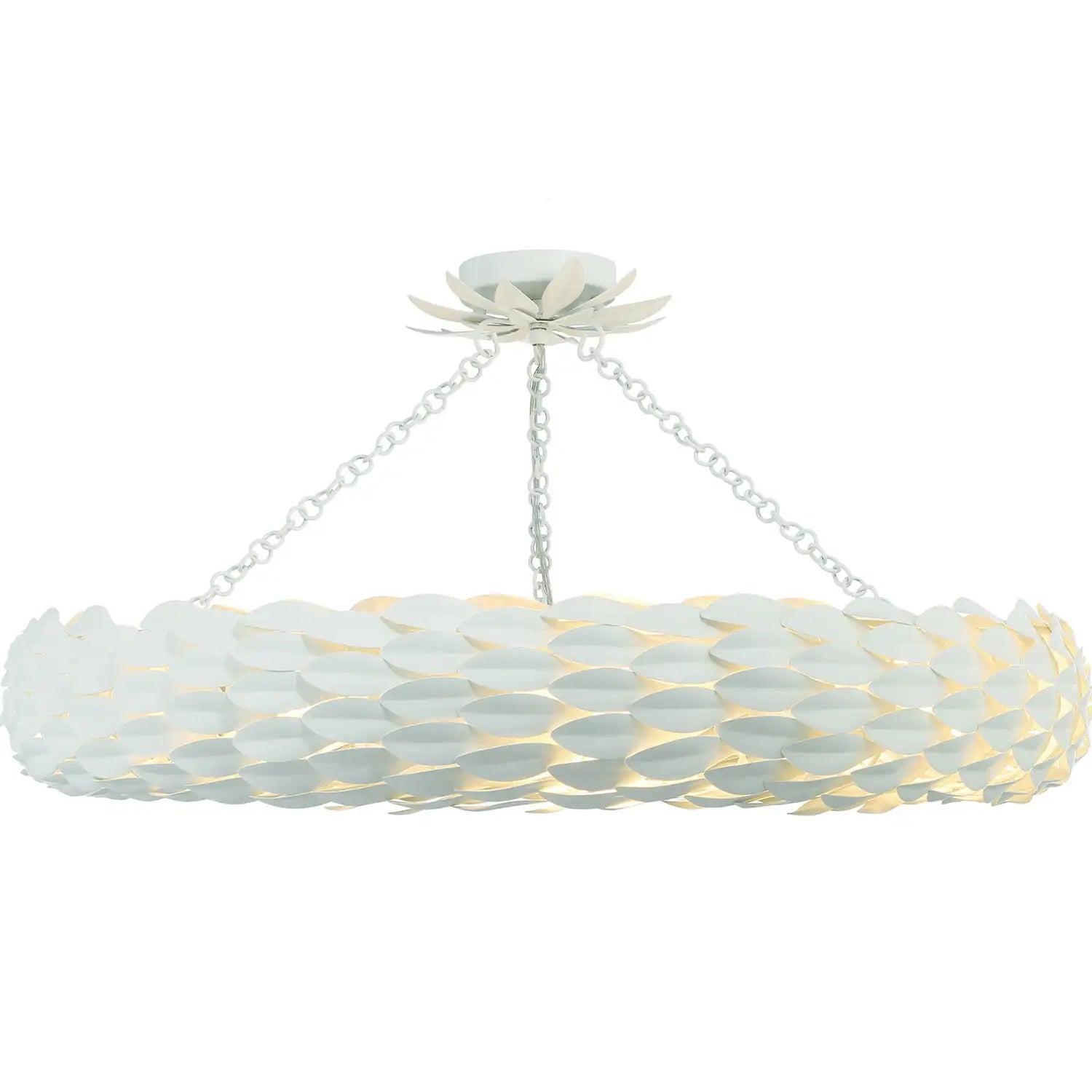 CRYSTORAMA, BROCHE SEMI FLUSH MOUNT, FLUSH MOUNT CEILING LIGHTS