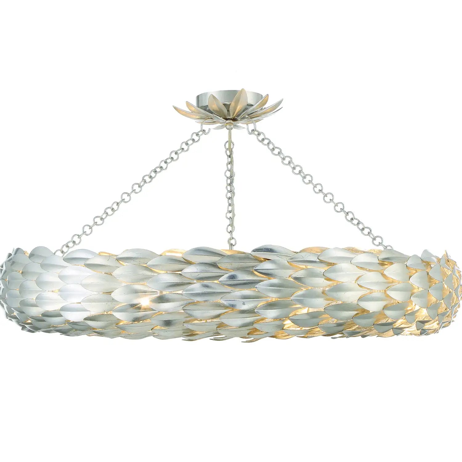 CRYSTORAMA, BROCHE SEMI FLUSH MOUNT, FLUSH MOUNT CEILING LIGHTS