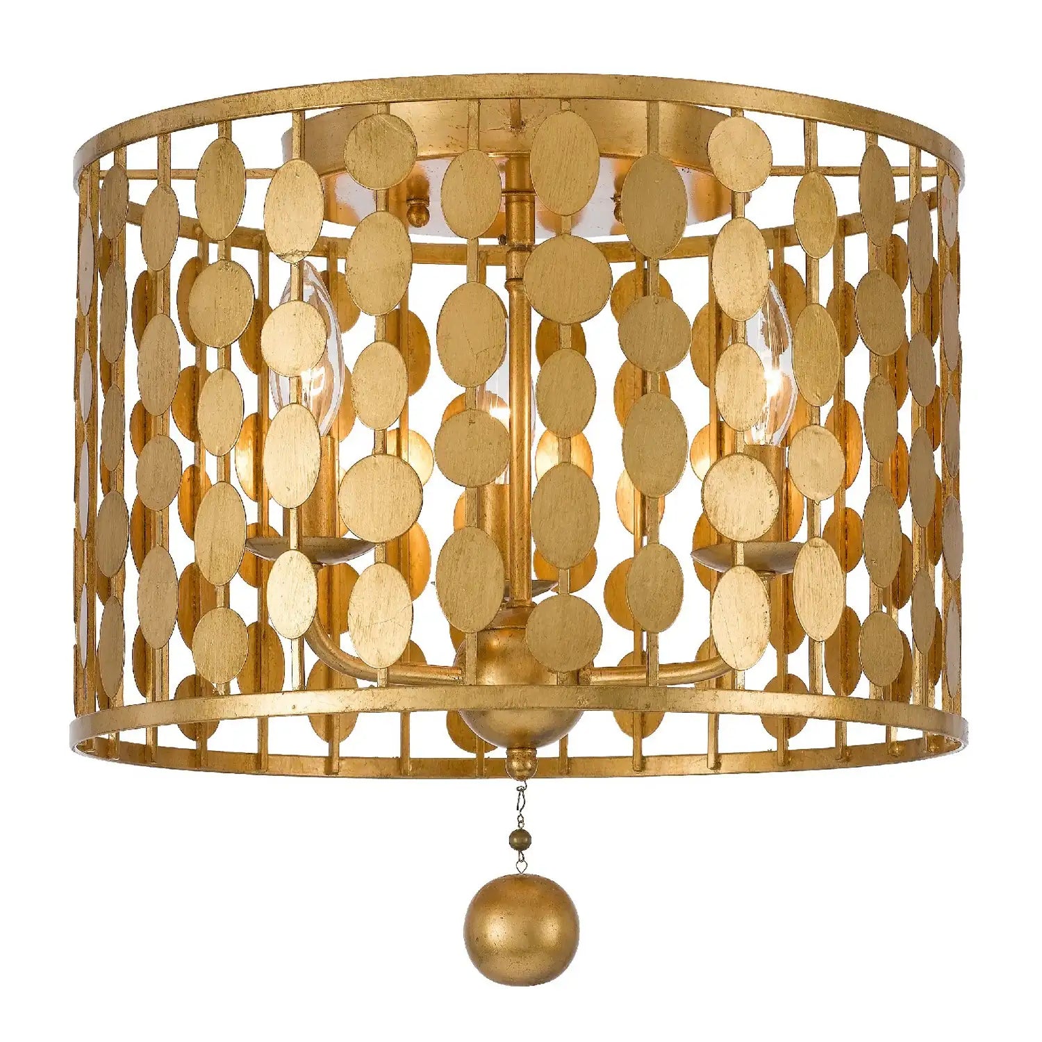 CRYSTORAMA, LAYLA FLUSH MOUNT, FLUSH MOUNT CEILING LIGHTS