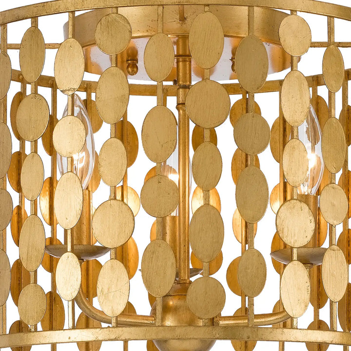 CRYSTORAMA, LAYLA FLUSH MOUNT, FLUSH MOUNT CEILING LIGHTS